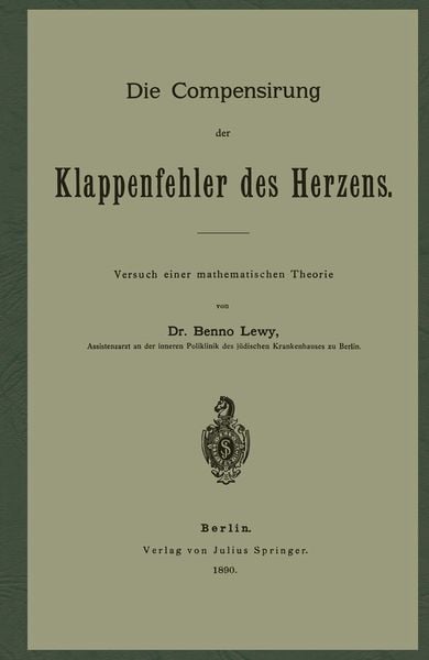Produktbild: Die Compensirung der Klappenfehler des Herzens