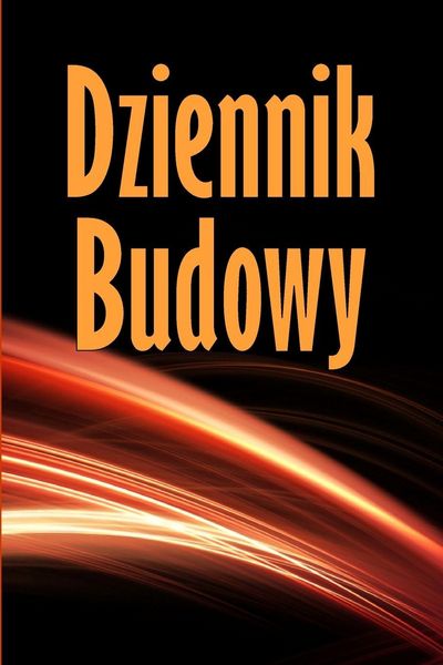 Produktbild: Dziennik budowy