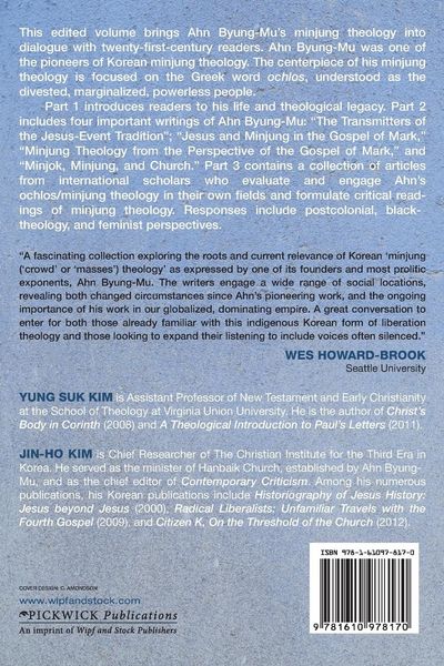 Produktbild: Reading Minjung Theology in the Twenty-First Century