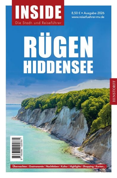 Rügen - Hiddensee INSIDE 2026, Taschenbuch von , Hinstorff, 978-3-356-02578-1