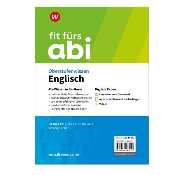 Produktbild: Fit f&uuml;rs Abi