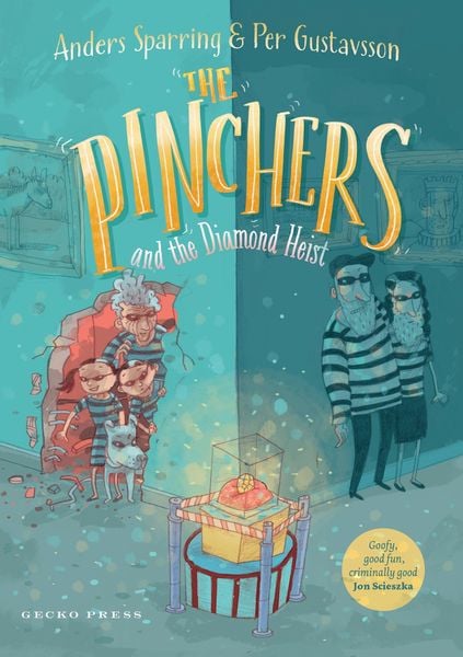 The Pinchers and the Diamond Heist, Taschenbuch von Anders Sparring, Gecko Press, 978-1-77657-567-1