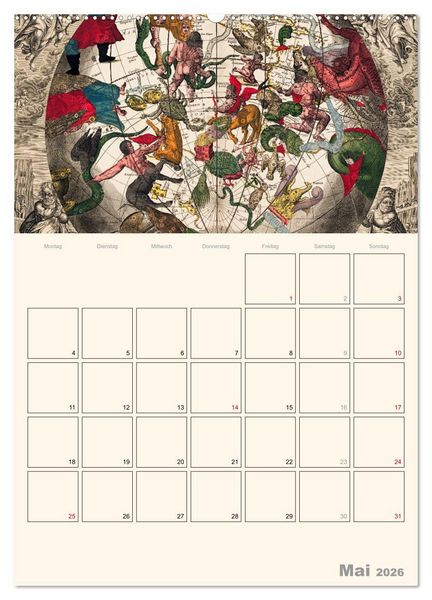 Produktbild: Zu den Sternen - mit Planerfunktion (Wandkalender 2026 DIN A2 hoch), CALVENDO Monatskalender
