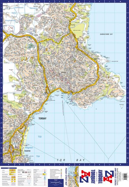 Produktbild: Torquay Pocket Street Map