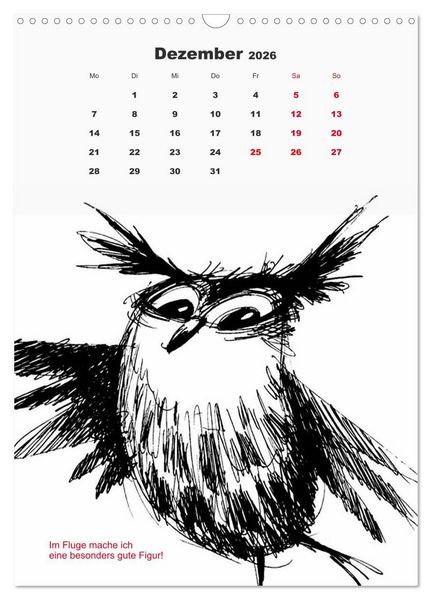 Produktbild: Vor dem Spiegel 2026 (Wandkalender 2026 DIN A3 hoch), CALVENDO Monatskalender