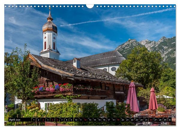 Produktbild: Traumlandschaft Werdenfelser Land - Teil I (Wandkalender 2026 DIN A3 quer), CALVENDO Monatskalender