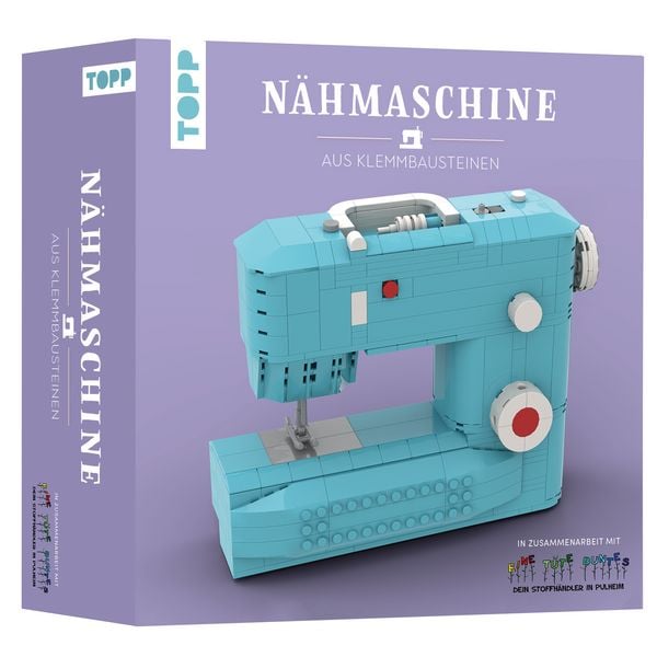 Produktbild: N&auml;hmaschine aus Klemmbausteinen