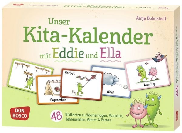 Produktbild: Unser Kita-Kalender mit Eddie und Ella