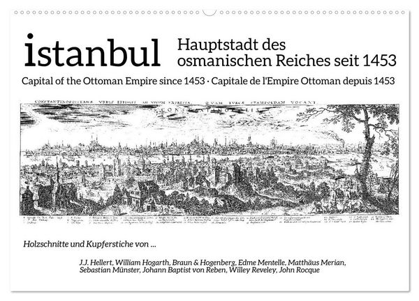 Produktbild: Istanbul - Hauptstadt des osmanischen Reiches seit 1453 (Wandkalender 2026 DIN A2 quer), CALVENDO Monatskalender