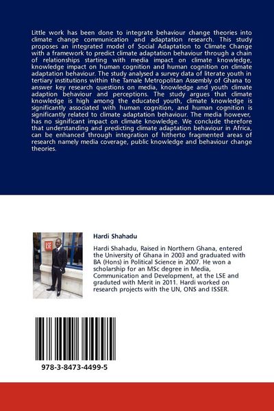 Produktbild: Towards a Theory of Social Adaptation to Climate Change in Africa