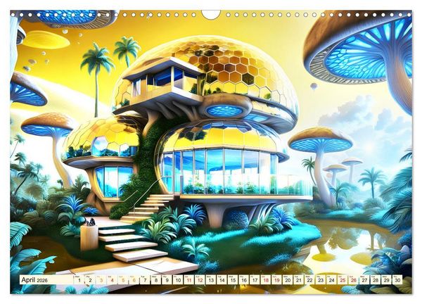 Produktbild: Glass and steel architecture (Wall Calendar 2026 DIN A3 landscape), CALVENDO 12 Month Wall Calendar