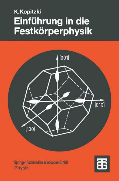 Produktbild: Einf&uuml;hrung in die Festk&ouml;rperphysik