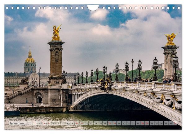 Produktbild: Faszination Br&uuml;cken (Wandkalender 2026 DIN A4 quer), CALVENDO Monatskalender
