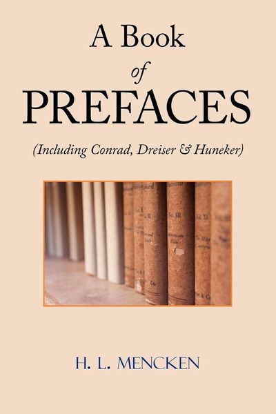 Produktbild: A Book of Prefaces (Including Conrad, Dreiser & Huneker)