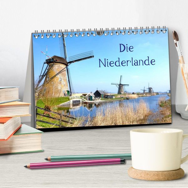 Produktbild: Die Niederlande (Tischkalender 2026 DIN A5 quer), CALVENDO Monatskalender