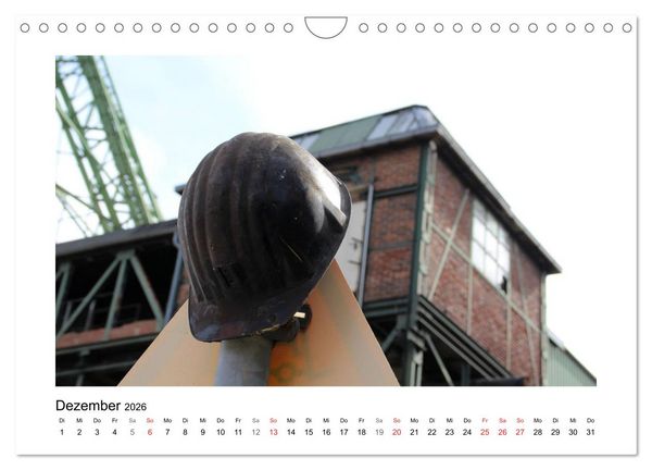 Produktbild: Bergwerk West Kamp-Lintfort (Wandkalender 2026 DIN A4 quer), CALVENDO Monatskalender