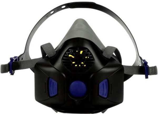 Produktbild: 3M HF-802SD Atemschutz Halbmaske ohne Filter Gr&ouml;&szlig;e: M EN 140 DIN 140