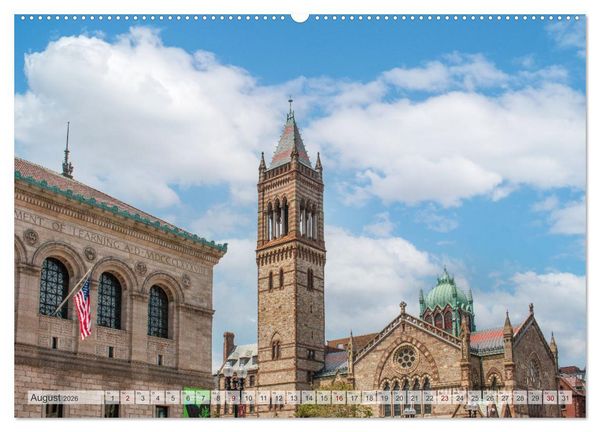 Produktbild: Boston - Impressionen (Wandkalender 2026 DIN A2 quer), CALVENDO Monatskalender