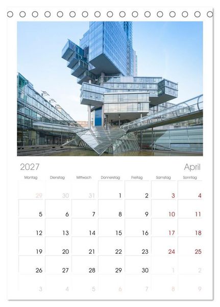 Produktbild: Tischplaner 2027 - Hannover - Momente einer Reise (A5 Tischkalender zum Aufstellen) CALVENDO