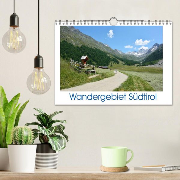Produktbild: Wandergebiet S&uuml;dtirol (Wandkalender 2026 DIN A4 quer), CALVENDO Monatskalender