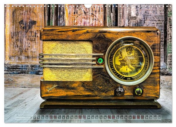 Produktbild: Lebensfreude Radio (Wandkalender 2026 DIN A3 quer), CALVENDO Monatskalender