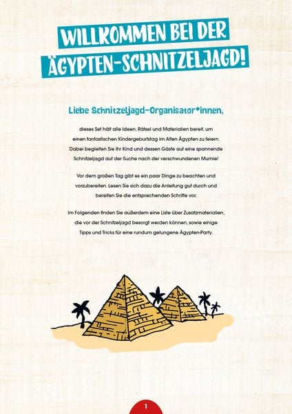 Produktbild: Set: Abenteuer Schnitzeljagd &ndash; Die verschwundene Mumie
