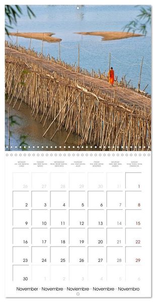 Produktbild: CAMBODIA Amazing Planet (Wall Calendar 2026 12 &times; 12 Inch) CALVENDO 12 Month Wall Calendar