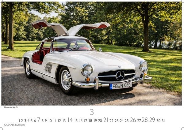 Produktbild: German Classic Cars Kalender 2027 &ndash; Wandkalender | Fotokalender Oldtimer 24x35 cm - deutsche Oldtimer - Meisterwerke deutscher Automobilgeschichte