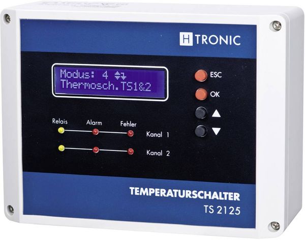 H-Tronic TS 2125 Multifunktions-Temperaturschalter -55 - 125°C
