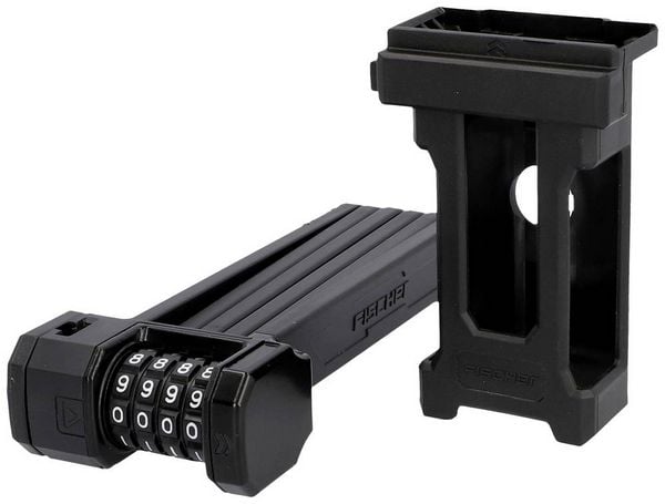 FISCHER FAHRRAD PROTEC FN85 Faltschloss Schwarz