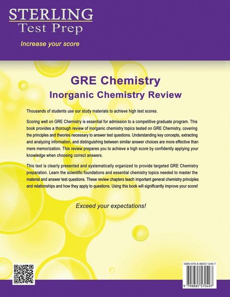 Produktbild: GRE Chemistry Review