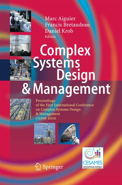 Produktbild: Complex Systems Design & Management