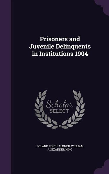Produktbild: Prisoners and Juvenile Delinquents in Institutions 1904