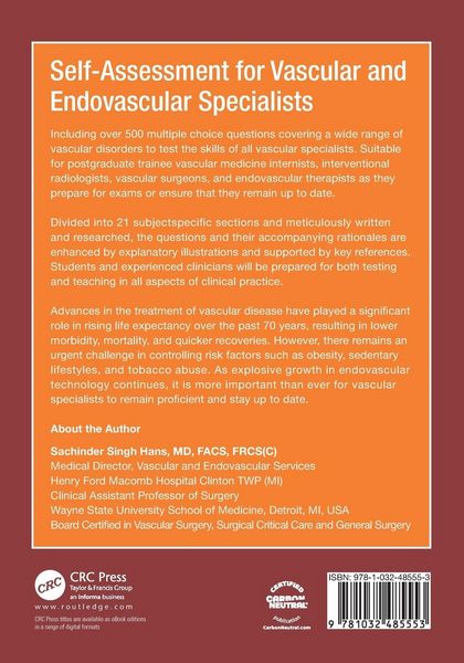 Produktbild: Self-Assessment for Vascular and Endovascular Specialists