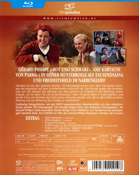 Produktbild: Die Abenteuer des Till Ulenspiegel (DEFA Filmjuwelen)