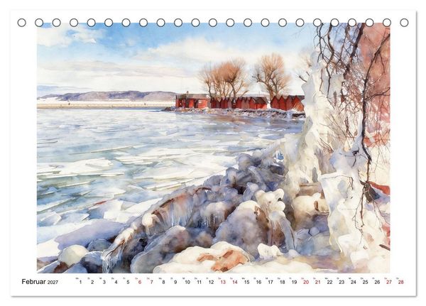 Produktbild: Schweden - Weites Land (Tischkalender 2027 DIN A5 quer), CALVENDO Monatskalender