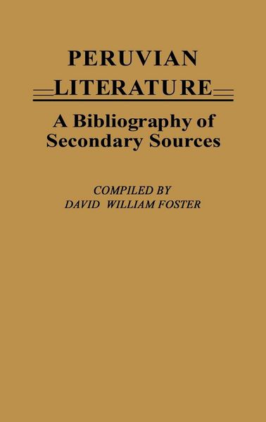 Produktbild: Peruvian Literature