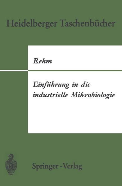 Produktbild: Einf&uuml;hrung in die industrielle Mikrobiologie