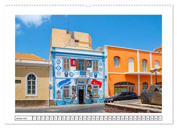 Produktbild: Mindelo - malerisches Reiseziel (Wandkalender 2026 DIN A2 quer), CALVENDO Monatskalender