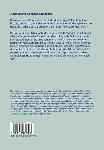 Produktbild: Kognitive Dissonanz