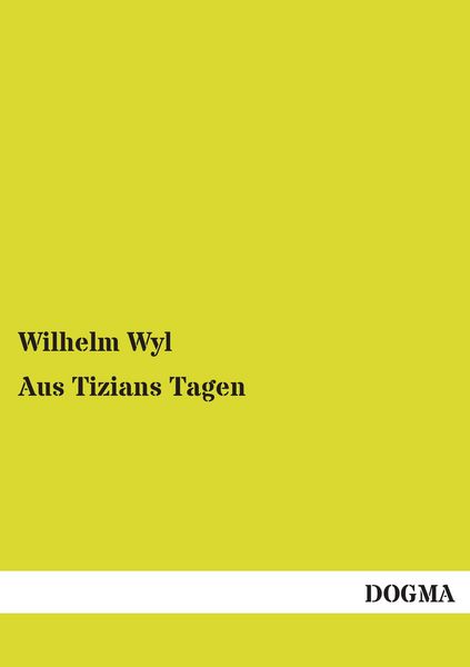 Produktbild: Aus Tizians Tagen