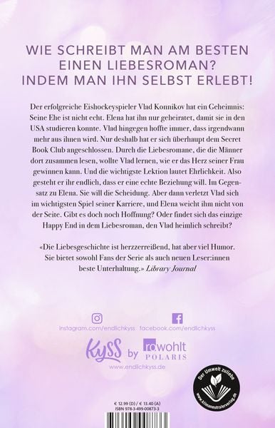 Produktbild: The Secret Book Club – Ein Liebesroman ist nicht genug