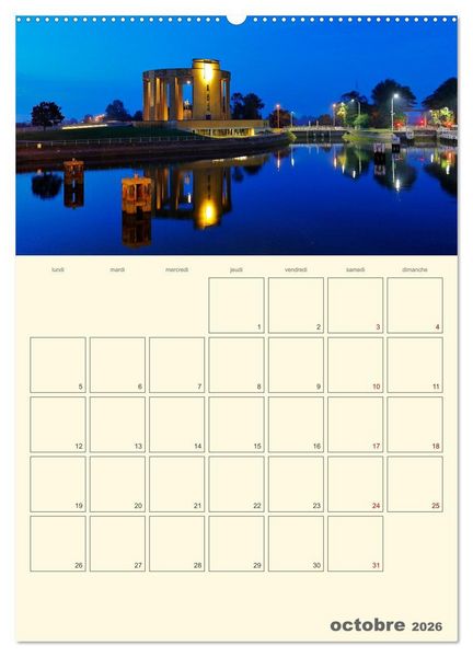 Produktbild: Comt&eacute; belge de Flandre (Calendrier mural 2026 DIN A2 horizontal), CALVENDO calendrier mensuel