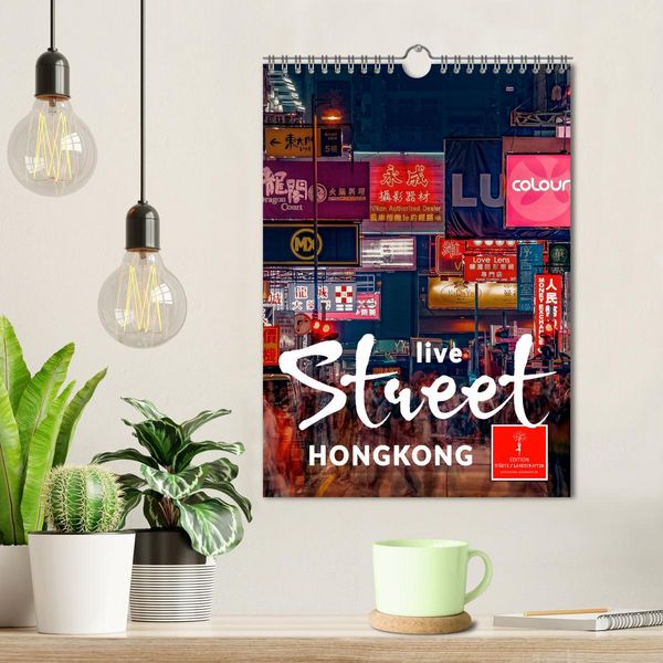 Produktbild: Hongkong Street live (Wandkalender 2026 DIN A4 hoch), CALVENDO Monatskalender