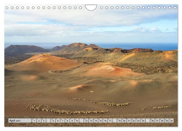 Produktbild: Wundersch&ouml;nes Lanzarote (Wandkalender 2027 DIN A4 quer), CALVENDO Monatskalender