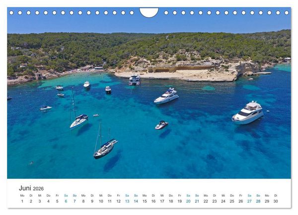 Produktbild: Segelboote und Yachten - Lebensart am Mittelmeer (Wandkalender 2026 DIN A4 quer), CALVENDO Monatskalender