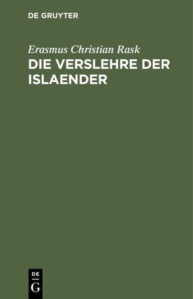 Produktbild: Die Verslehre der Islaender