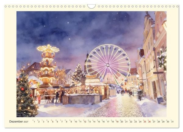 Produktbild: Abwechslungsreiches Brandenburg (Wandkalender 2027 DIN A3 quer), CALVENDO Monatskalender