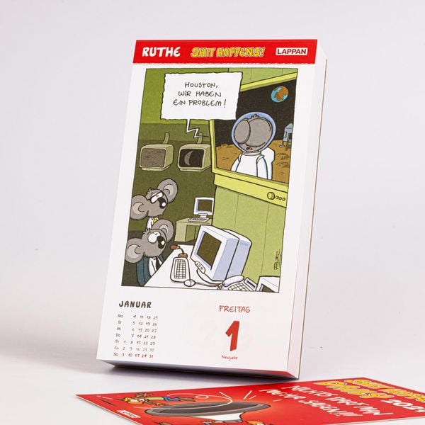 Produktbild: Shit happens Daily! - Tagesabrei&szlig;kalender 2027