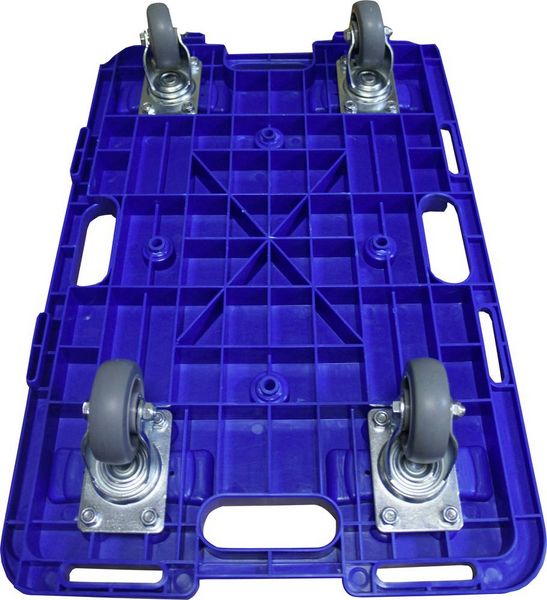 Produktbild: VISO RP 601 Transportroller Kunststoff Traglast (max.): 150 kg 600 mm x 400 mm x 125 mm Anzahl Lenkrollen 2